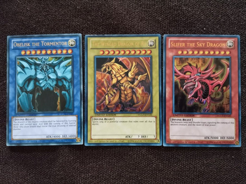 Dioses Egipcios, Obelisk Ra Slifer Yugioh