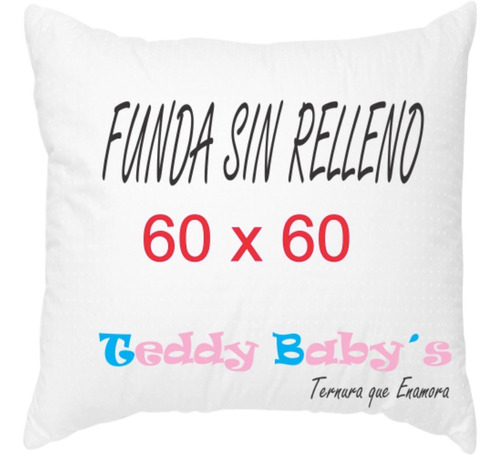 Fundas Cojines Y Almohadas Para Sublimar 60x60 X 8 Unidades