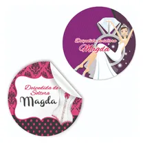 Comprar 100 Stickers De 4cm  Para Fiesta Recuerdos Despedida Soltera