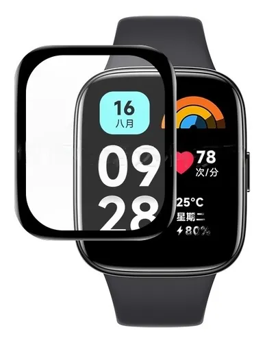 Protector 3d Cerámico + 3 Tpu Para Redmi Watch 3 Active