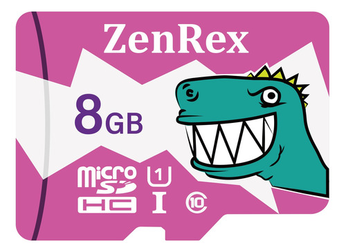 Zenrex 8gb 1 Pack Micro Sd Tarjeta C10 U1 Microsdhc Tarjeta 