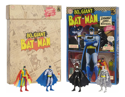 The Strange Lives Of Batman - Sdcc 2019 - 4 Pack - Mattel