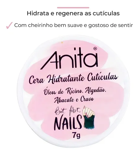 Cera Anita Hidratante De Cuticulas But First Nails 7g