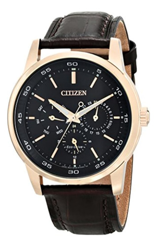 Correa Multifuncional Eco-drive Rose Goldtone De Citizen Par