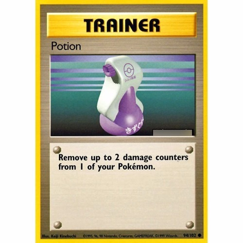 Potion - Carta Trainer Comum - 94/102 - Pokemon Card Game