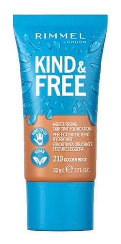 Rimmel Base De Maquillaje Kind & Free 30ml 210 Golden Beige