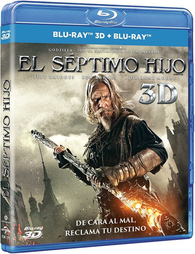 El Séptimo Hijo Blu Ray 3d + Blu Ray Película