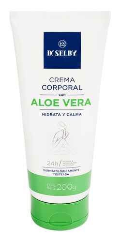 Crema Corporal Dr Selby Aloe Vera 200grs