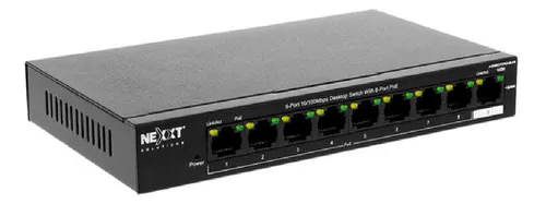 VERTEX900+ SWITCH 9 PUERTOS 100MBPS 8 PTOS POE