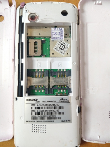 Atacado 7 Celulares Cce Com Defeito Para Aproveitar Peças