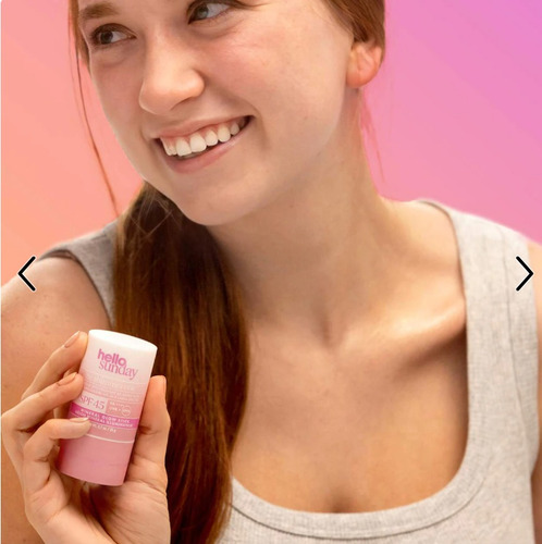 Hello Sunday The Shimmer One Stick Spf 45 Bloqueador Luminos