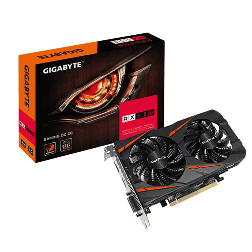 Tarjeta De Video Gigabyte Amd Radeon Rx550 Oc 2gb Gddr5 Tcy