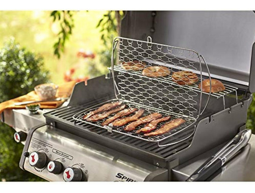Weber Canasta Para Pescado Original, Acero Inoxidable