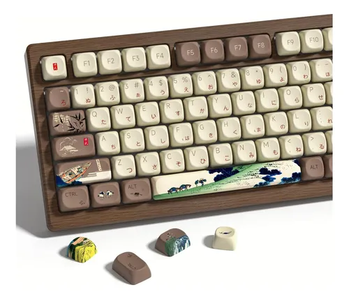 comprar Costom Pbt Keycaps Tema-fuji Teclado De Teclado Japonés Cust