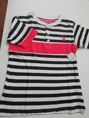 Playera blanca rayas discount negras