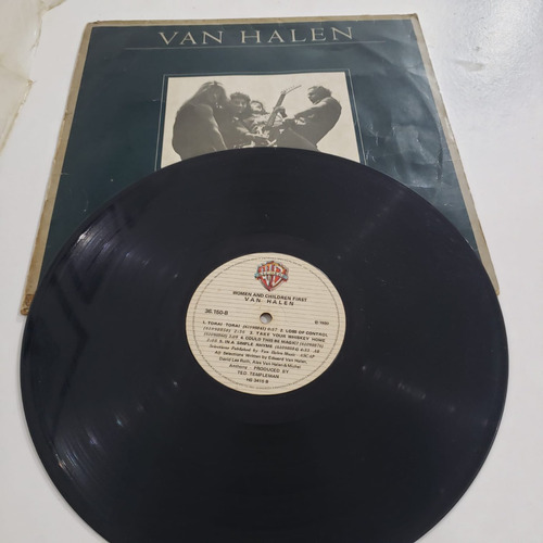 Disco Vinil Lp Van Halen 1983 - Woman And Children First