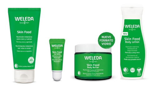 Kit Completo Skin Food Nutrición - 4 Productos - Weleda