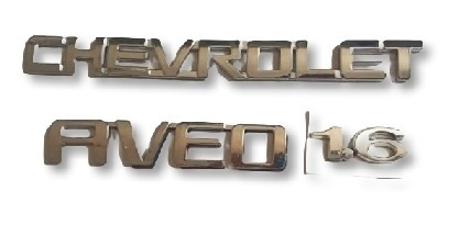 Kit De Emblemas De Compuerta Para Chevrolet Aveo