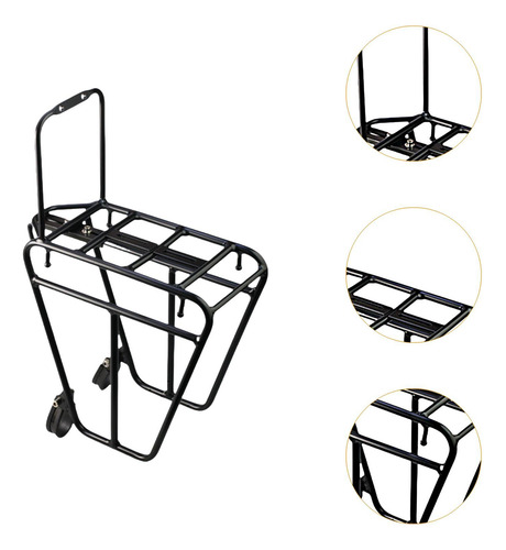 Portaequipajes Delantero Para Bicicleta, Portaequipajes Con