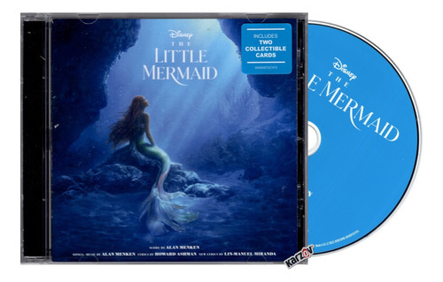 La Sirenita Little Mermaid 2023 Disney Soundtrack Disco Cd