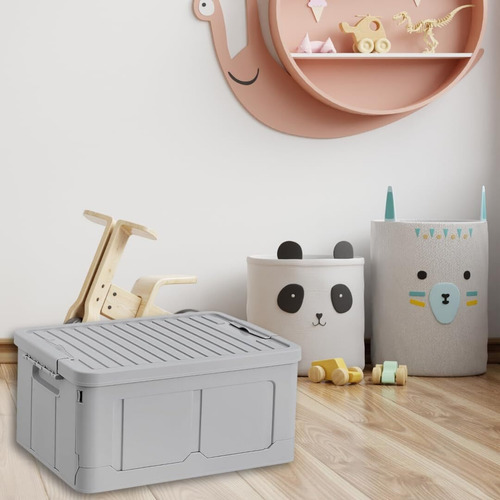Juego De 3 Cajas De Almacenamiento Apilables Con Tapa