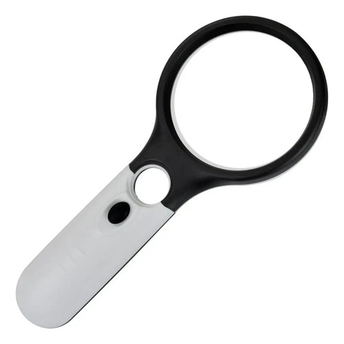 Lupa Lectura Iluminación Luz 3 Led Joyería Hogar Multiusos