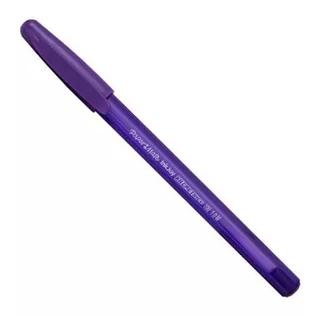 12 Piezas Bolígrafo Kilométrico Inkjoy 100 Pluma Paper Mate Color De La Tinta Morado