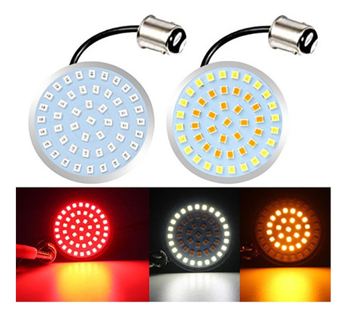 1157 1156 Led Intermitente Luz Trasera Compatible Con