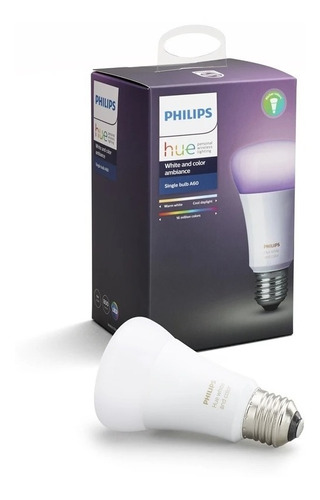 Philips Hue Lámpara Led Individual White And Colors 9,5w A60