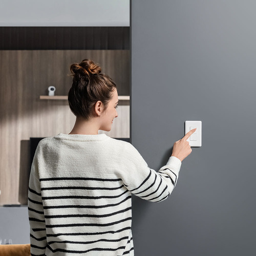 Switch De Pared Doble Con Neutro Zigbee Aqara Color Blanco Voltaje nominal 120V