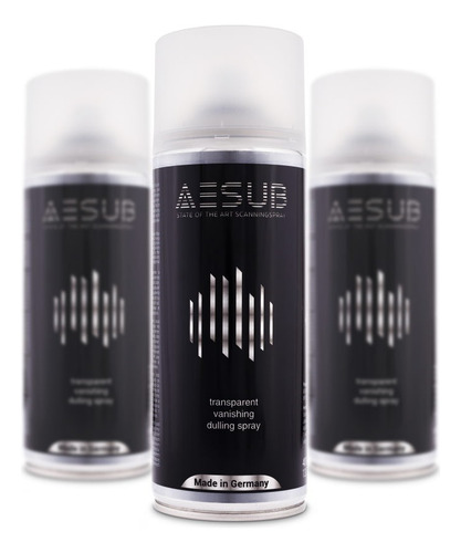 Aesub Transparente 400ml - Spray Scanner 3d E Fotogrametria