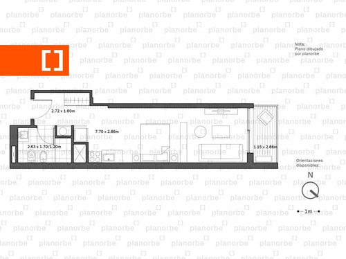 Venta De Apartamento Obra Construcción Monoambiente En Pocitos, Vicènz Unidad 101