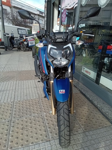 Imagen 13 de 22 de Moto Tvs Rtr 200 Fi Abs New Model Retira Cn Defensas De Regl