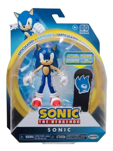 Boneco Do Sonic X Articulado