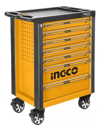 Gabinete Carro Taller Metal (vacio) Ingco Hdtc01072 + Regalo