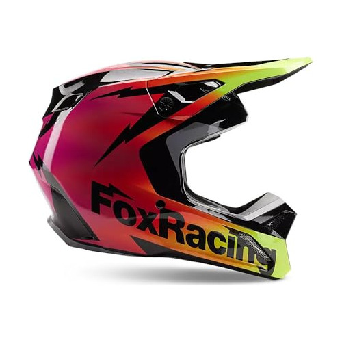 Casco Fox Racing V1 Statk Mx Offroad Multicolor Xxl