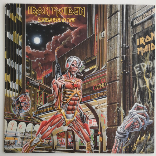 Iron Maiden - Somewhere In Time (lp Vinilo Europe 86)