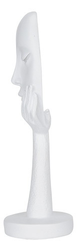 Estatua De Cara Abstracta Para Decoración De Escritorio De C