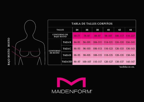 Corpiño Soutien Maidenform 7959