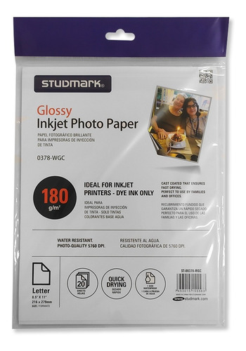 Imagen 2 de 4 de Papel Fotográfico 180g