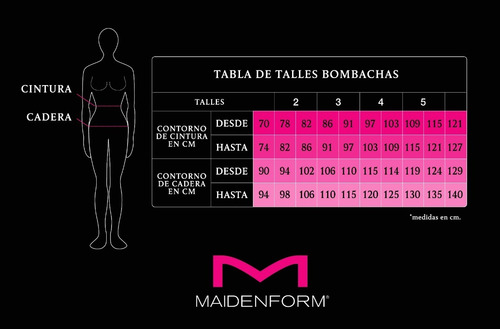 Imagen 4 de 4 de Art: 0010md Culotte De Microfibra Con Puntilla Maidenform