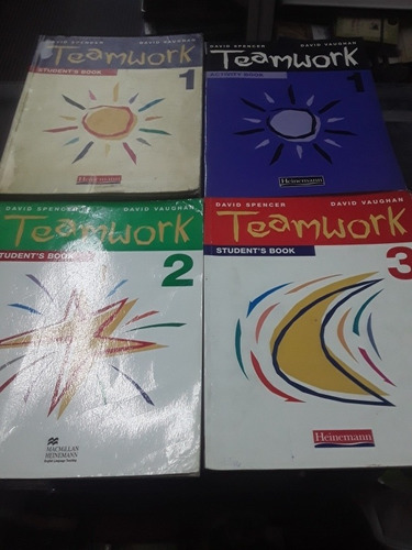 Libros De Inglés - Teamwork Primera Edición Lote X 4 Titulos