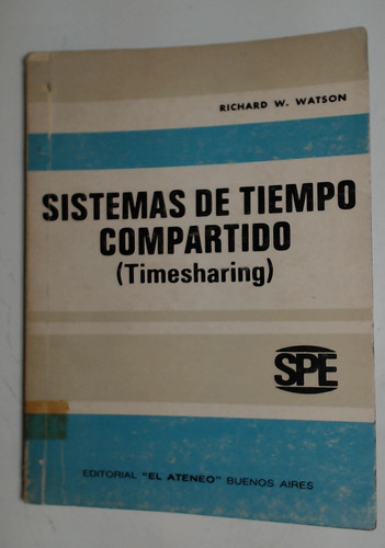 Sistemas De Tiempo Compartido - Watson, Richard