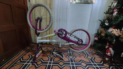 Bicicleta Para Niñas Rosado Y Blanco 