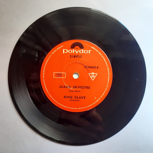 Vinilo Simple - King Clave (la Cancion De Tus Lagrimas)