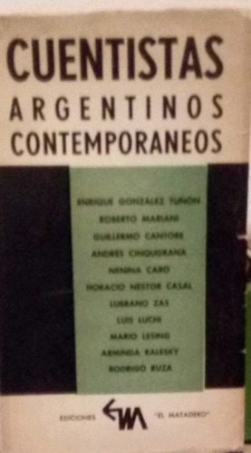 Cuentistas Argentinos Contemporáneos / Varios Autores /