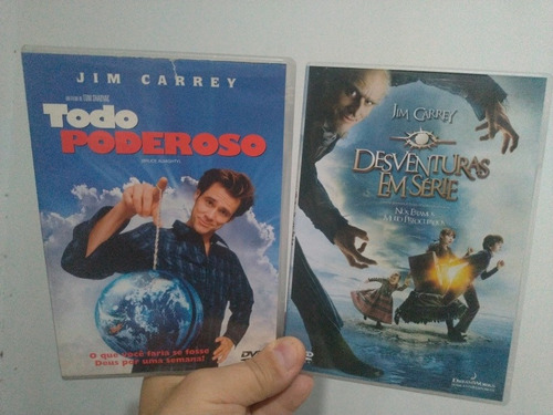 Dvds Filmes Jim Carrey Todo Poderoso E Desventuras Em Série (Usado)