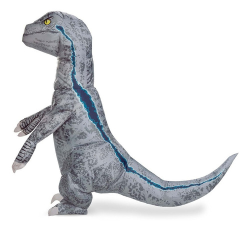 Disfraz Dinosaurio Inflable Blue Niño 7+ Jurassic World Velo | Meses sin  intereses