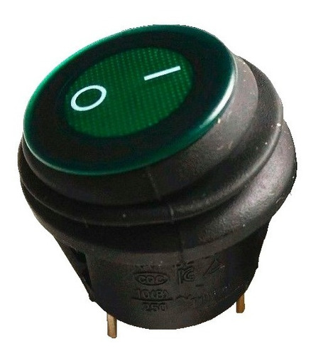 Tecla Palanca Interruptor 3 Pin 12v 24v Impermeable Led 