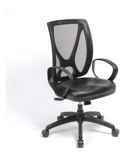Imagen 1 de 5 de Silla Sillón Ejecutivo Ergonómico Alma Mesh Brazo Oval 350